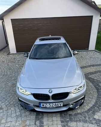 BMW Seria 4 cena 89500 przebieg: 164803, rok produkcji 2015 z Skała małe 704